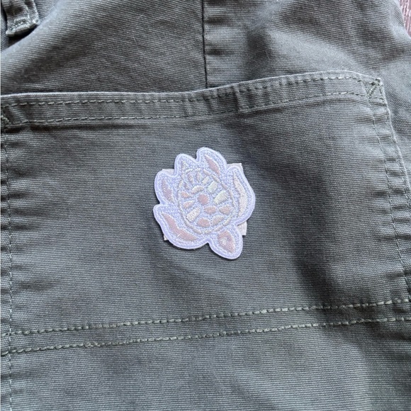 Lee Green Straight Leg Pants Durable Cotton - Picture 2 of 6